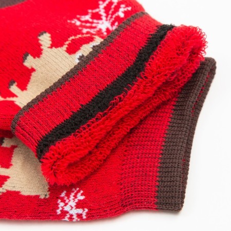 Women's socks, red color, size 25-3