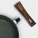 Forest frying pan "Forest", D = 22 cm, glass cover, removable handle, anti -stick coating