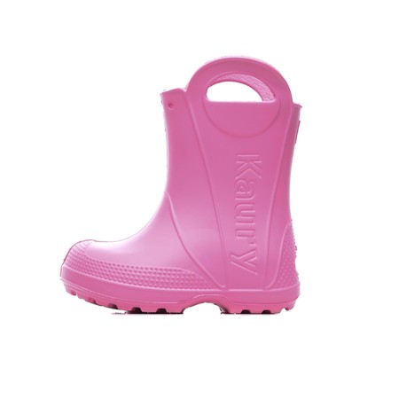 Rubber boots baby, light pink color, size 22-23-5
