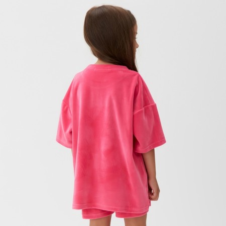 Kids (T-shirt, shorts) KAFTAN PLUSHY R.34 (122-128), fuchsia-3