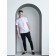 Male T -shirt, size 44, yellow color