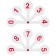 Cashier-Vera numbers from 0 to 9