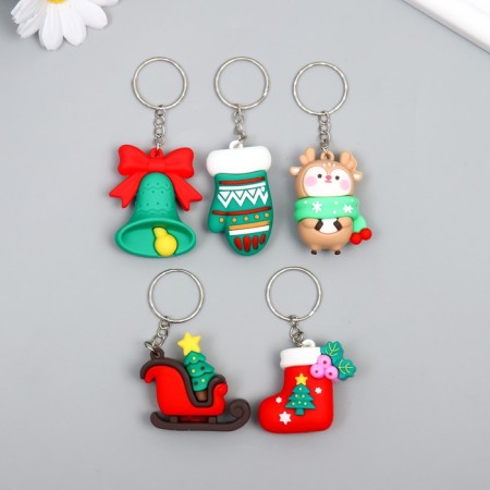Trick Rubber "New Year's mood" mix 2x3.3x3.7 cm