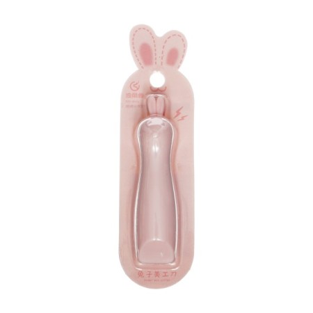 Chancellery knife 9 mm "Bunny" plastic, blister, mix-5