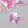 Decor for creativity EVA "Bukashki" 5x4.5x0.3 cm set 12 pcs 10x13 cm