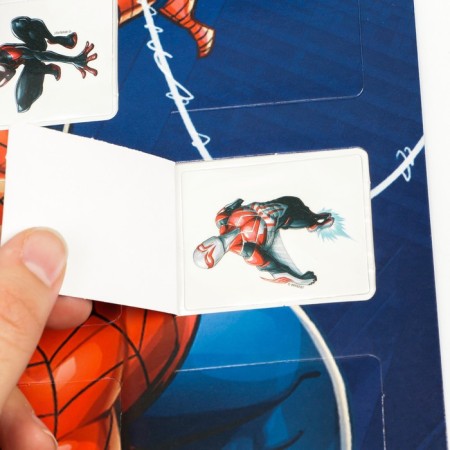 Advent calendar with tattoos for children 18 pcs. "Spider Man" Marvel-2