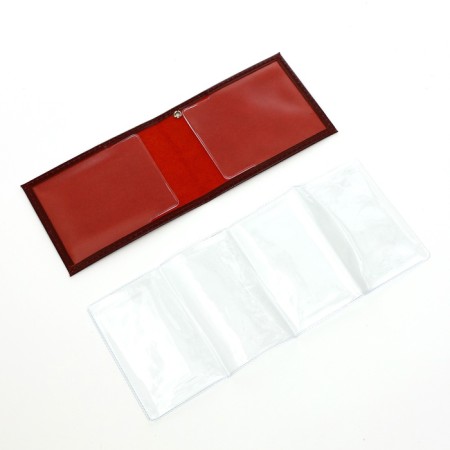 Cover for certificates, burgundy color-3