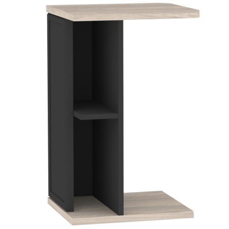 Class table Aurelio 17, 420 × 350 × 670 mm, color Anthracite / Blackwood satin