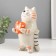 Souvenir Ceramics "Ginger Cat with a heart in the asterisk" 12.2x11.2x20 cm