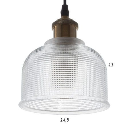 Lamp Bayerlux 2257/1 E27 40W bronze 14.5x14.5x17-117 cm-5