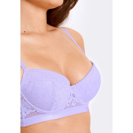 Women's bra -braster, size 85c, lilac color-2