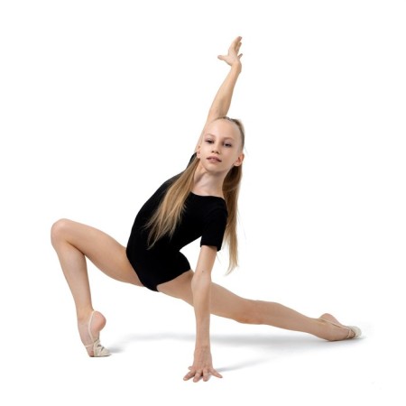 A swimsuit for gymnastics and dancing Grace Dance, p. 32, black color-4