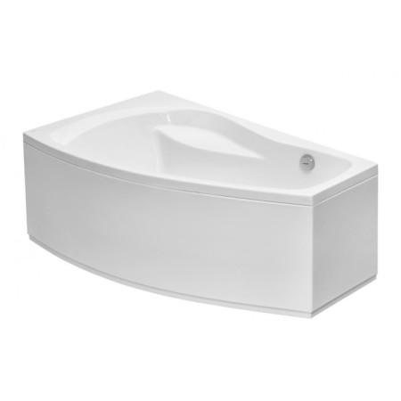 Bath screen Frontal Santek "Mallorca" XL 160x95 cm, left, without drawing-1