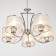 Chandelier 6591213/5 E27 40W chrome 58x58x70 cm Bayerlux