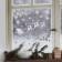 Vinyl stickers with foil "holiday", 30 x 50 cm, new year