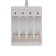 Luazon charger for 4 batteries AA or AAA UC-24, USB, charge current 250 mA, white