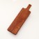 Defense board for feeding and serving with a handle, on legs, 38 × 10 × 6 cm, birch