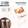 Hairpins for hair with a bow School "Fairy", 2 pcs., 9 x 10 cm