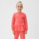 Kids (jumper, trousers) minku, coral color, height 74-80 cm