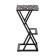 Bar stool "Loft", Ebena tree