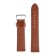 Solomon watch strap, 20 mm, genuine leather, L-20 cm, brown