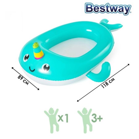 Boat of the inflatable "Narval", 118 x 89 cm, 34120 Bestway