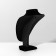 Bust for jewelry, 15.5 × 10 × 25 cm, h = 25 cm, black color