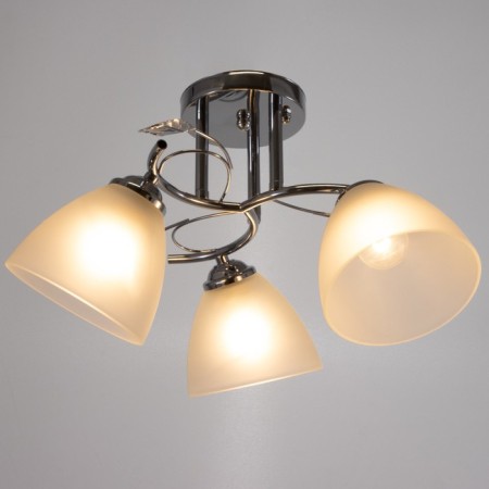 Chandelier 2024/3 E27 60W chrome 46x46x25 cm-1