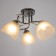 Chandelier 2024/3 E27 60W chrome 46x46x25 cm