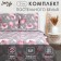 Lovelife Pink Flowers: Crystick 180x217cm+pillowcase 70x70cm-2pcs, Poplin125 g/m²