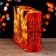 Gift box "Festive silk" in red 29 x 9 x 25 cm