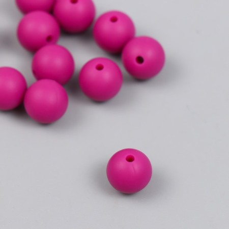 Busina silicone "Round" purple d = 0.9 cm