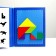 Magnetic tangram "In the book", 1.5 × 18 × 22 cm