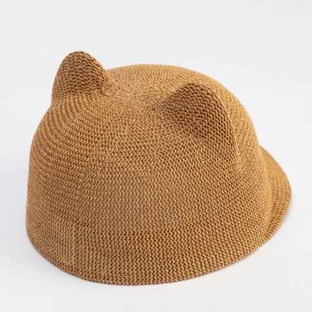 Kepopka wicker for girls minku brown color, rr 50-52-2