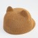 Kepopka wicker for girls minku brown color, rr 50-52