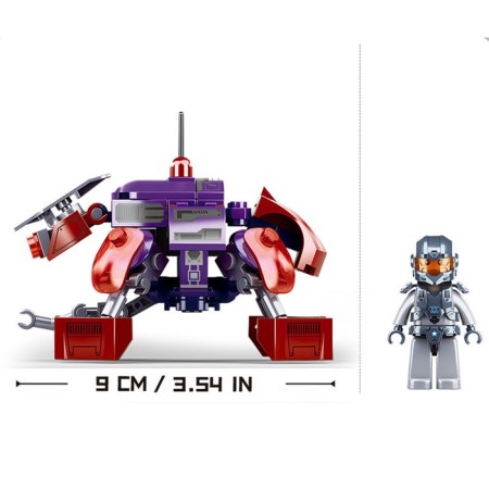 Cosmic wars designer "Spy Drone", 118 details, in a package-2