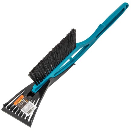 Brush Snow Snow SPARTA, with a scrap 530 mm, turquoise-2