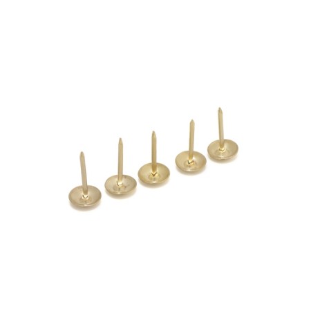 Decorative nails, 8x15 mm, color gold, in packaging 500 pcs.-13
