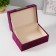 Block textile box Violet 12.2x18x8.2 cm