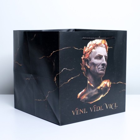 Square gift package, packaging, Caesar, 30 x 30 x 30 cm-1