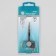 Scissors manicure, bent, wide, 9 cm, on the blist, the color is silver, B-116-S-SH
