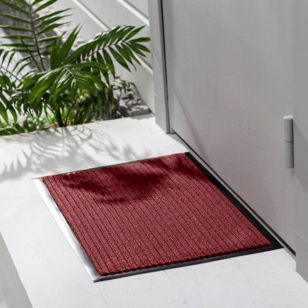 Rapid -shaped moisture -drinking “standard”, 40 × 60 cm, ribbed, burgundy color-5
