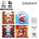 New Year. Notepad 10x10, 16 sheets of mix "Funny animals"