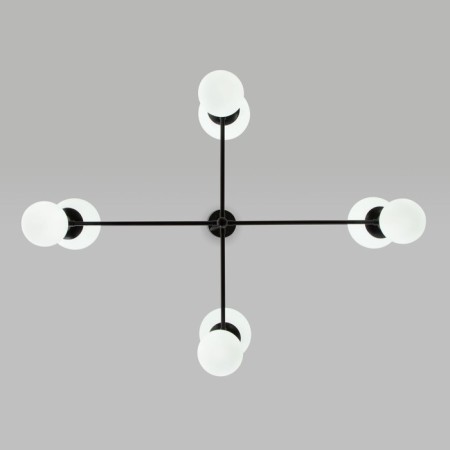 EUROSVET Bubble 30182/8, E27, G9, 8x20W, 1000x760 mm, black color black-2