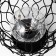 Nomber's nightlight LED from 3haa Black Black 17.5x17.5x19.5 cm Risalux