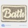 Savanna "Bath" house, 40 × 60 cm, beige color
