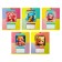 Notebook 24l Kl girl anime, region charts, rounded angles, bl 65 g/m2, mix