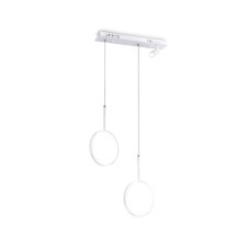 Светильник светодиодный подвесной с пультом Ambrella light, LineTech, FL5272, LED, 38 Вт, 2850Lum, 3000-6400К, цвет белый