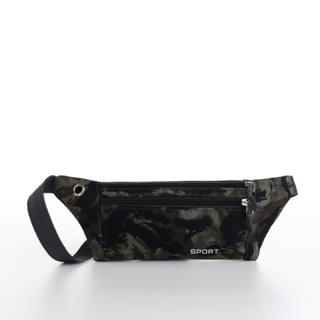 Waist bag 30*1.5*10 cm, lightning department, 2 n/pocket, black-2