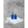 Perfume bottle "Bullet", with a spray, 3 ml, blue color